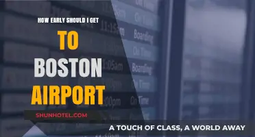 Boston Airport Arrival Guide: Optimal Timing for Stress-Free Travel