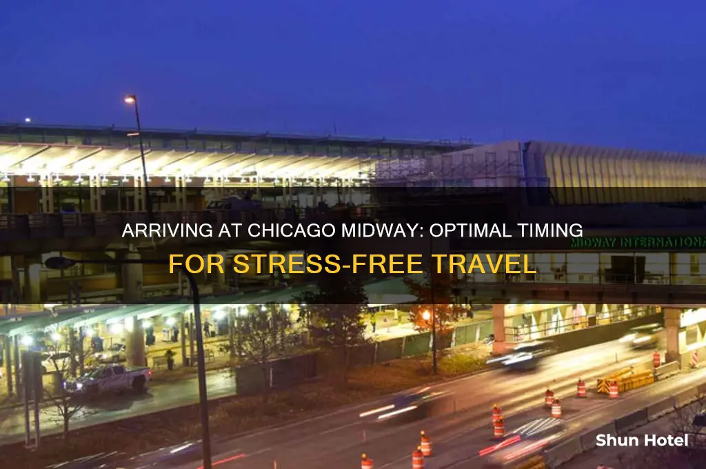how early should i get to chicago midway airport