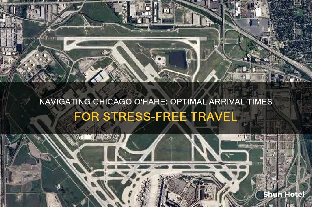 how early should i get to chicago o