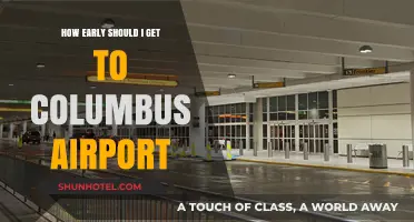 Navigating Columbus Airport: Optimal Arrival Times for Stress-Free Travel