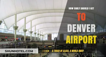 Navigating Denver Airport: Optimal Arrival Times for Stress-Free Travel