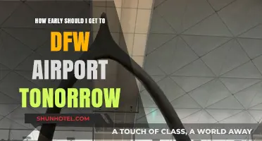 DFW Airport Arrival Tips: Optimal Timing for Tomorrow's Smooth Travel