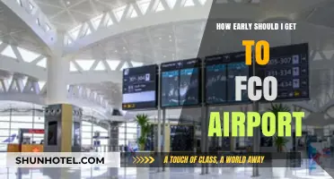 Arriving at FCO Airport: Timing Your Early Departure Perfectly
