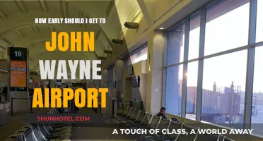 Navigating John Wayne Airport: Optimal Arrival Times for Stress-Free Travel