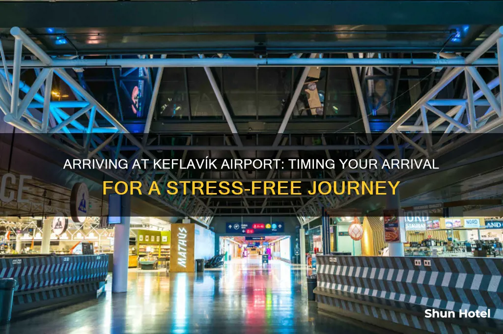 how early should i get to kef airport