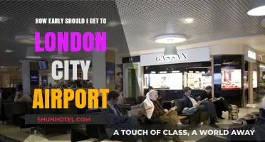 Arriving at London City Airport: Optimal Timing for Stress-Free Travel