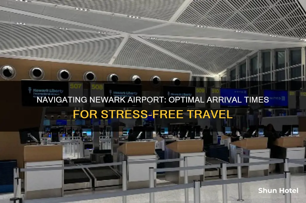 how early should i get to newark airport