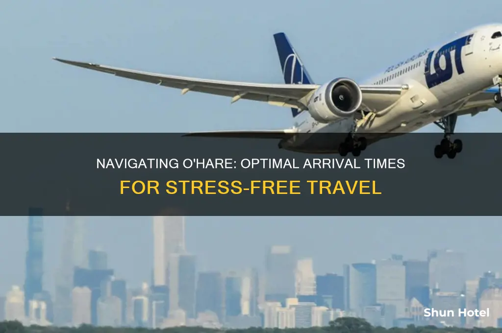 how early should i get to o hare airport