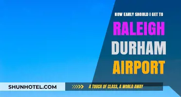 Raleigh-Durham Airport: Timing Your Arrival for Stress-Free Travel