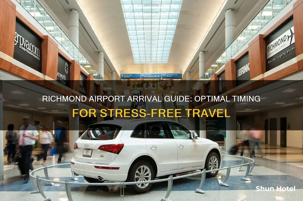 how early should i get to richmond airport