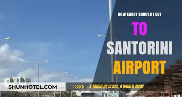 Santorini Airport Arrival Guide: Optimal Timing for Stress-Free Travel