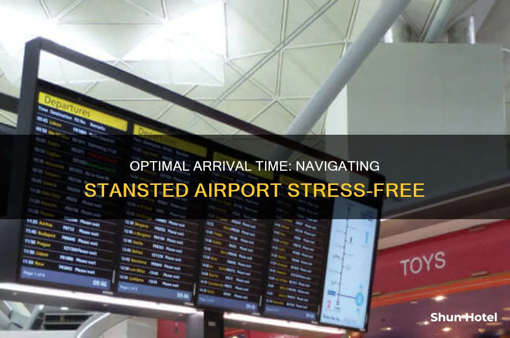 how early should i get to stansted airport