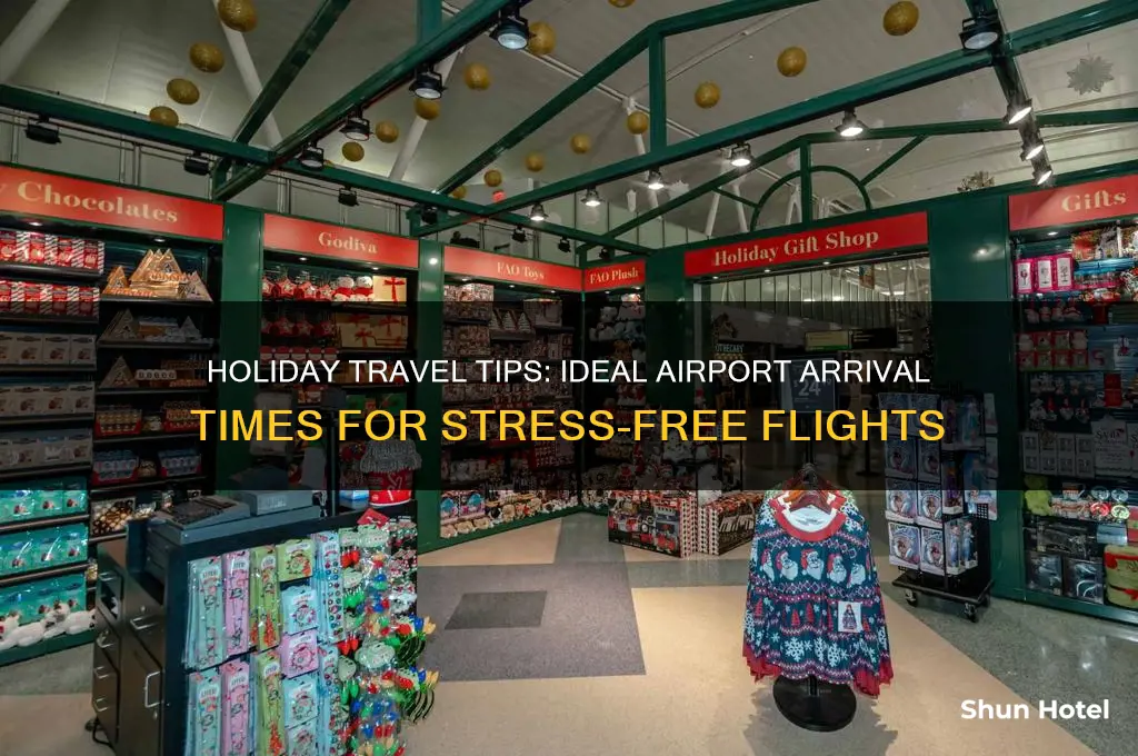 how early should i get to the airport during holidays