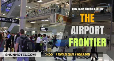 Frontier Flights: Optimal Airport Arrival Time Tips for Stress-Free Travel