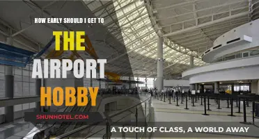 Arriving Early: The Ideal Time to Reach Hobby Airport Stress-Free