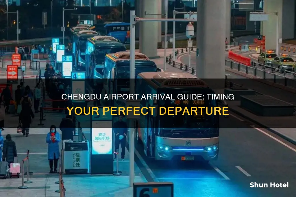 how early should i get to the airport in chengdu