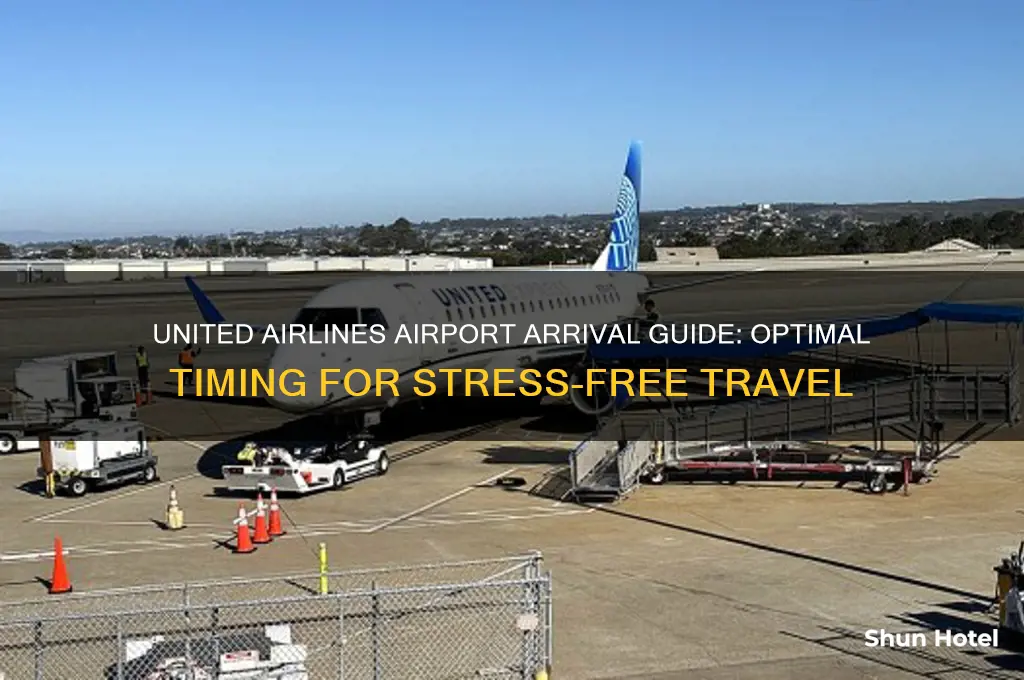 how early should i get to the airport united