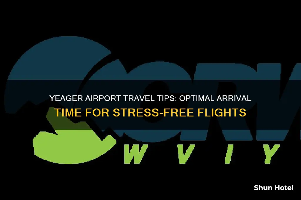 how early should i get to the airport yeager airpirt