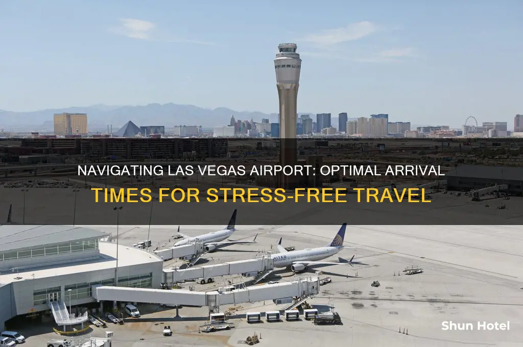 how early should i get to the las vegas airport