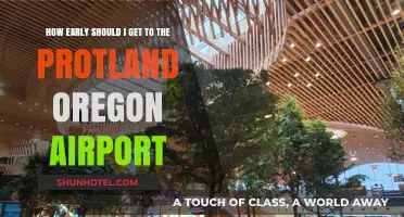Navigating Portland Airport: Optimal Arrival Times for Stress-Free Travel