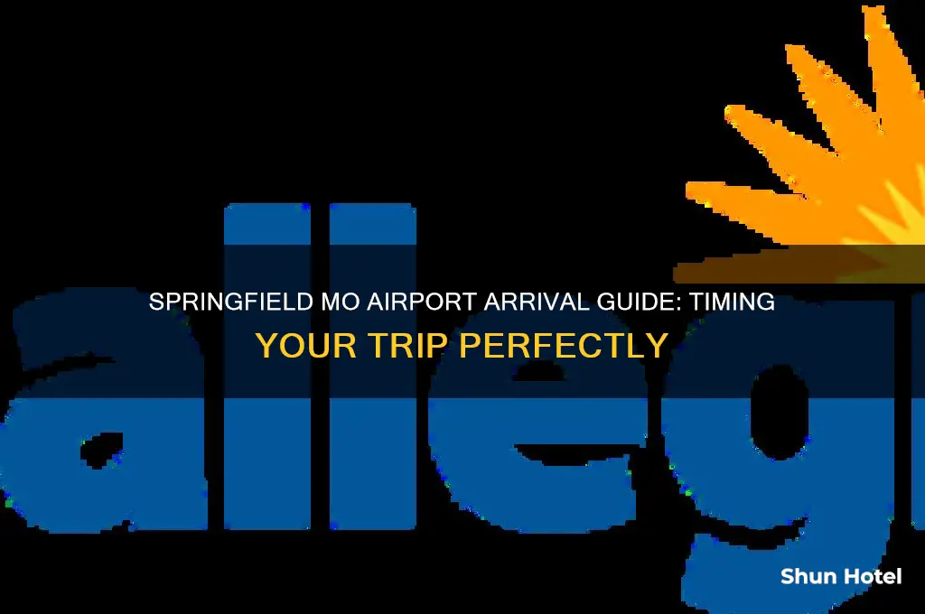 how early should i get to the springfield mo airport