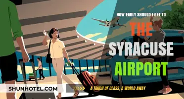 Navigating Syracuse Airport: Optimal Arrival Times for Stress-Free Travel