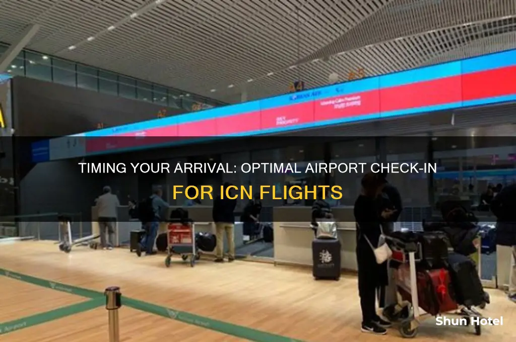 how early should you get to the airport icn