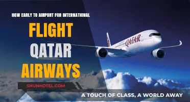 Qatar Airways International Flights: Optimal Airport Arrival Time Guide