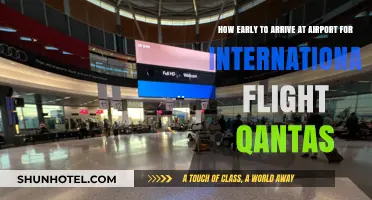 Qantas International Flights: Optimal Airport Arrival Time Guide