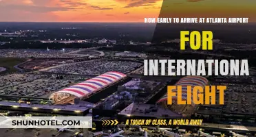 Atlanta Airport International Flights: Optimal Arrival Time Tips