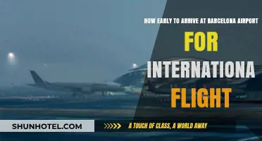 Arriving Early at Barcelona Airport for International Flights: A Guide