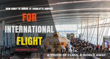 Charlotte Airport International Flights: Optimal Arrival Time Guide