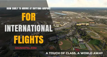 Daytona Airport International Flights: Optimal Arrival Time Guide