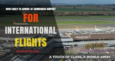 Edinburgh Airport International Flights: Optimal Arrival Time Guide
