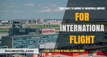 Montreal Airport International Flights: Optimal Arrival Time Guide