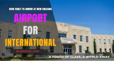 New Orleans Airport International Travel: Optimal Arrival Time Guide