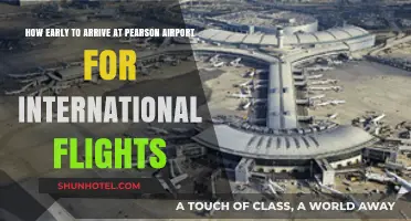 Navigating Pearson Airport: Optimal Arrival Times for International Flights