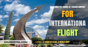 Tucson Airport International Flight: Optimal Arrival Time Tips