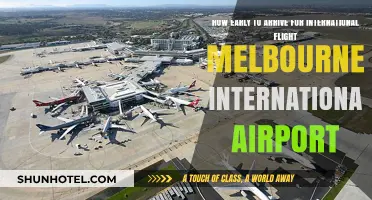 Melbourne Airport International Flights: Optimal Arrival Time Guide