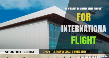 Lima Airport International Flights: Optimal Arrival Time Guide