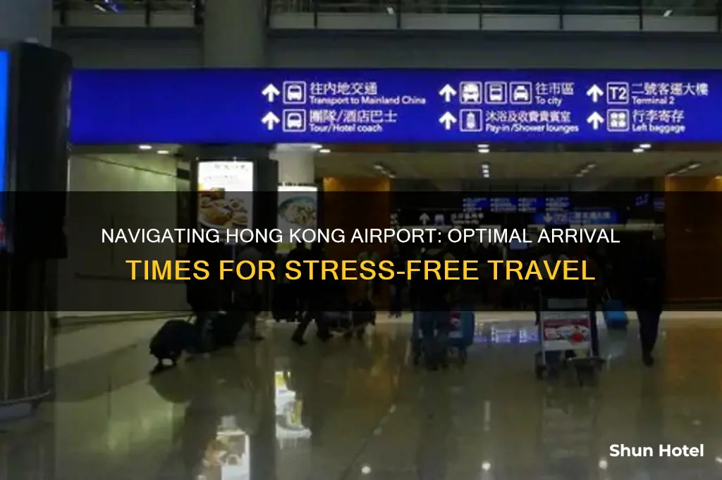 how early to get ot hoyan airport