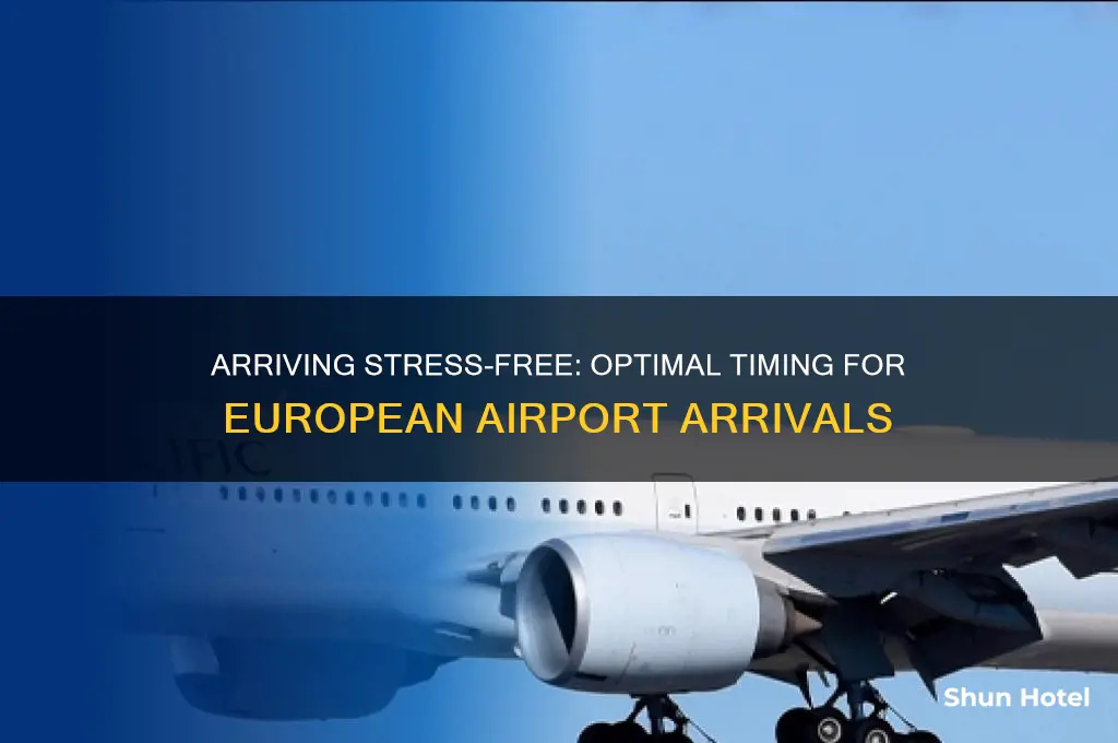 how early to get to airport europe