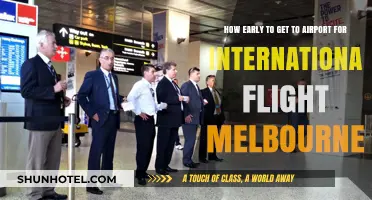 Melbourne International Flights: Optimal Airport Arrival Time Guide