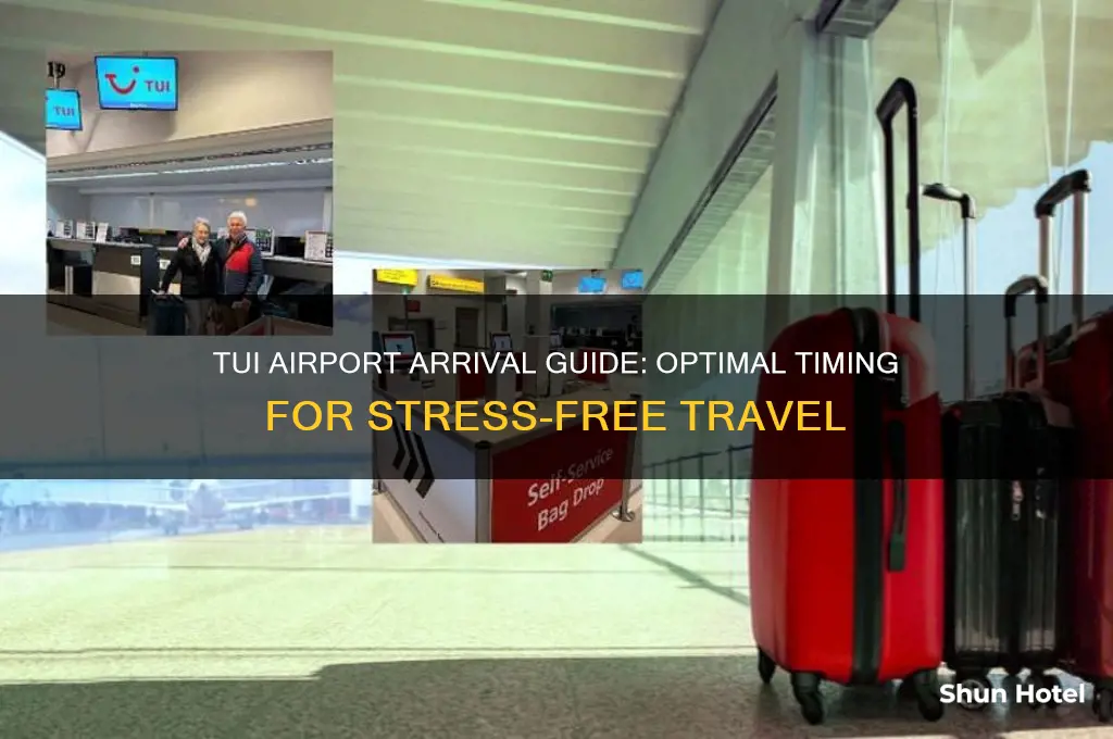 how early to get to airport tui
