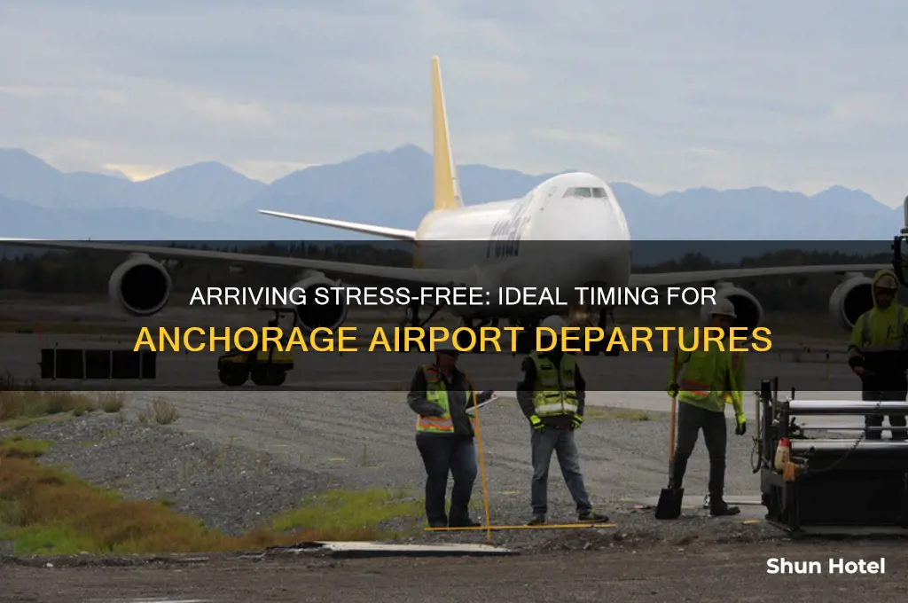how early to get to anchorage airport