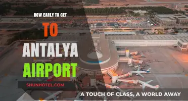 Arriving Stress-Free: Optimal Timing for Antalya Airport Travel