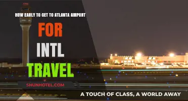 Navigating Atlanta Airport: Optimal Arrival Time for International Flights
