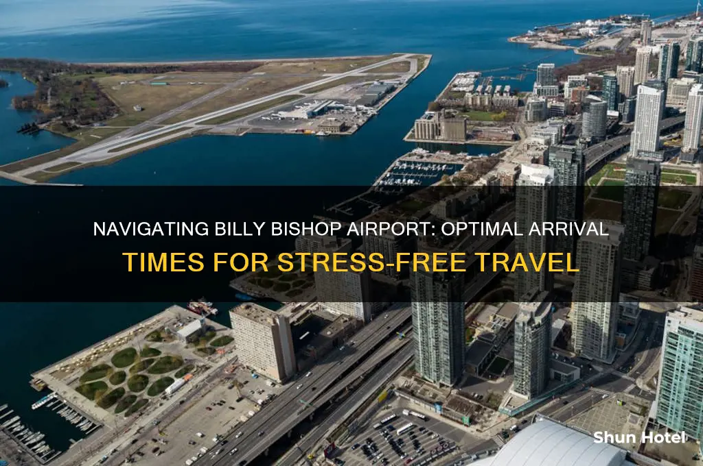 how early to get to billy bishop airport