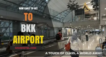 Navigating Bangkok Airport: Optimal Arrival Times for Stress-Free Travel