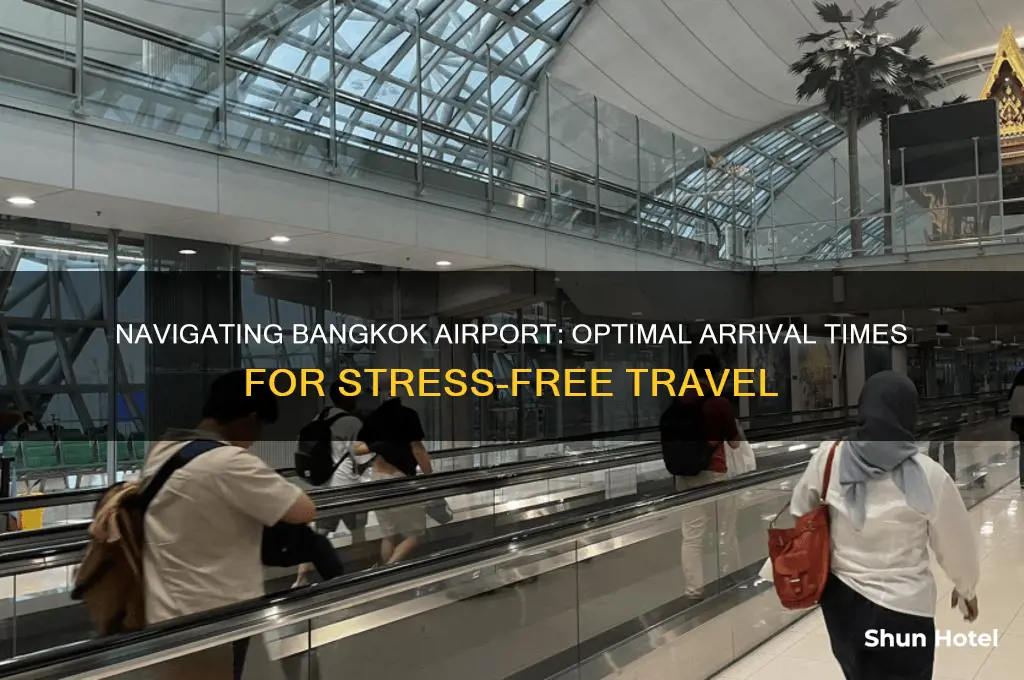 how early to get to bkk airport